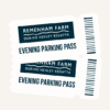Evening Parking Ticket | From 4pm