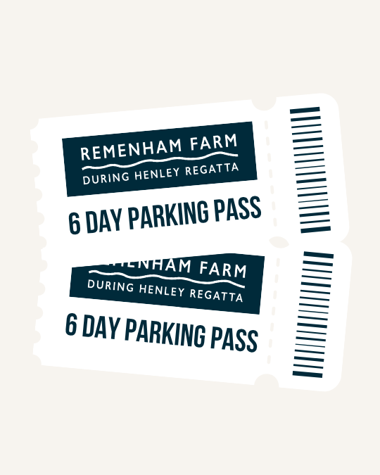 6-Day Parking Pass | Remenham Farm during Henley Regatta