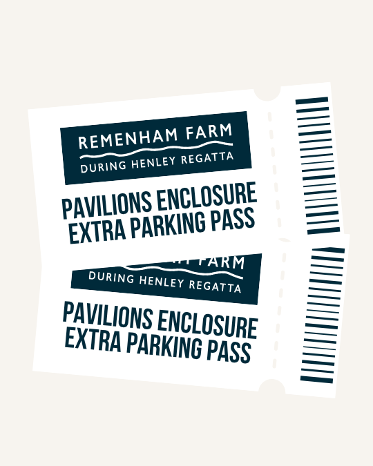 2 pavilions tickets on a cream background