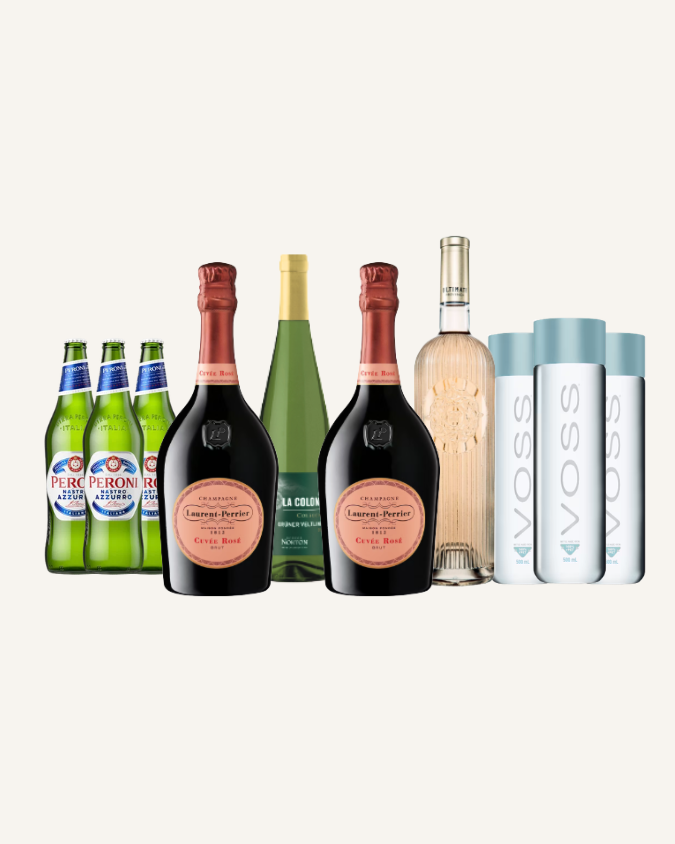 Riverside Champagne, Wine & Beer Package