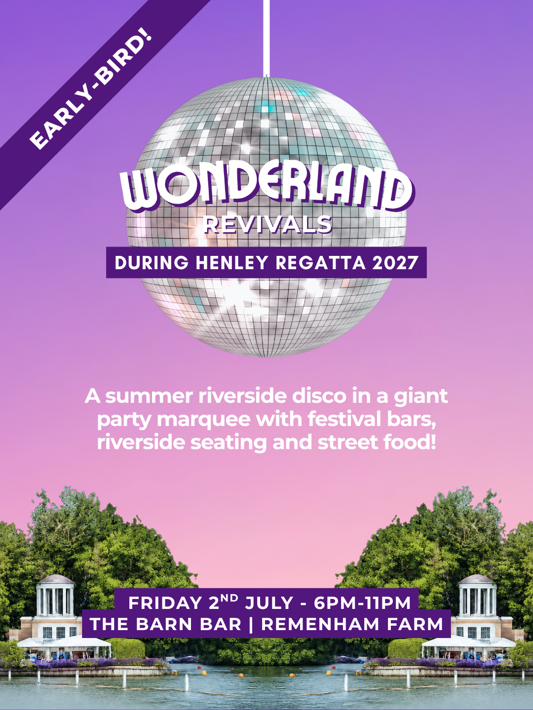 Poster promoting Friday night event at The bran bar